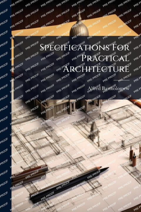 Kniha Specifications For Practical Architecture 