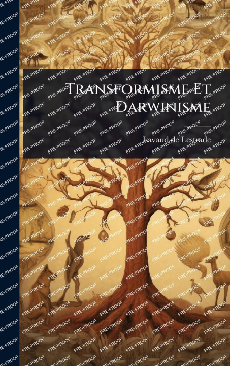 Kniha Transformisme Et Darwinisme 