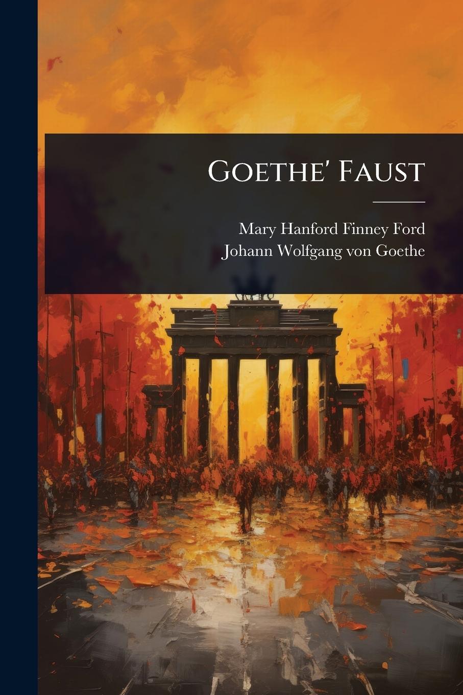 Kniha Goethe' Faust 