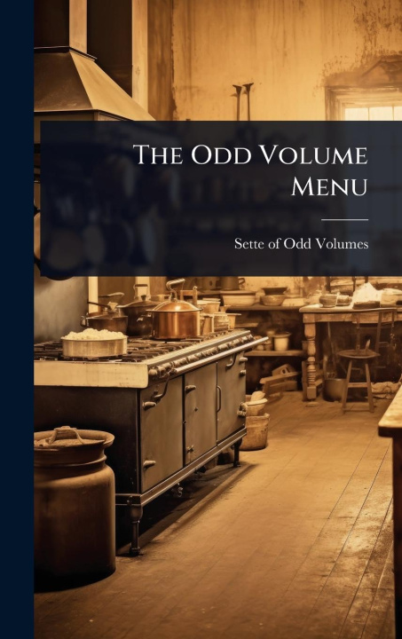 Kniha The Odd Volume Menu 