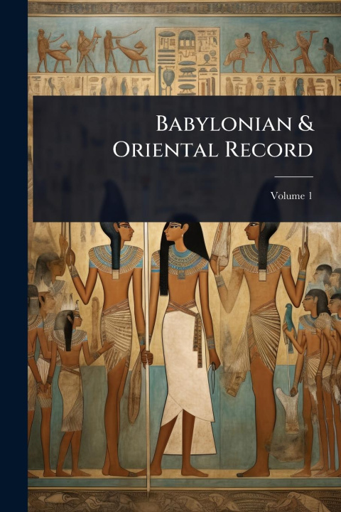 Knjiga Babylonian & Oriental Record 