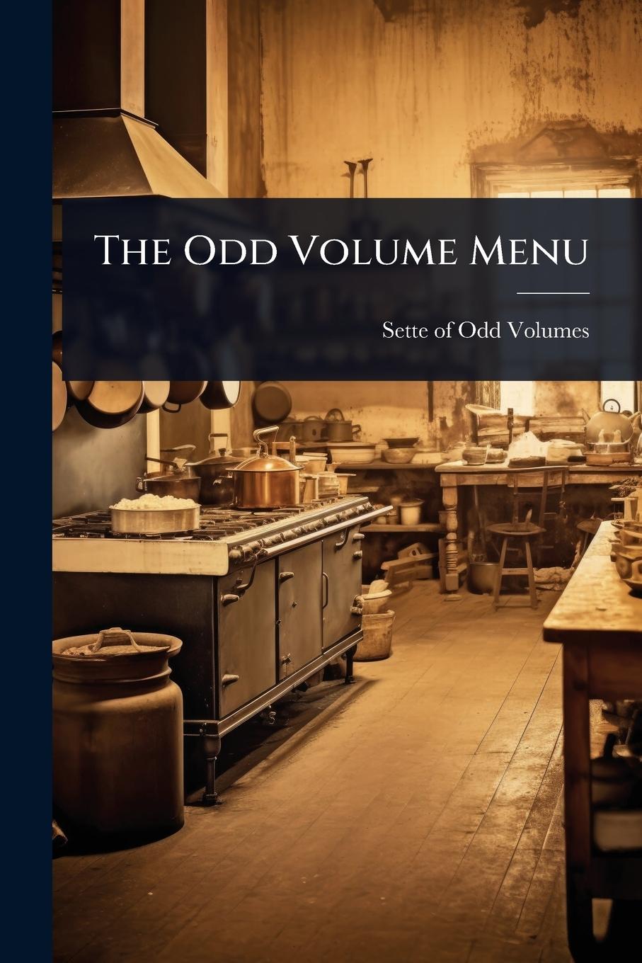 Kniha The Odd Volume Menu 