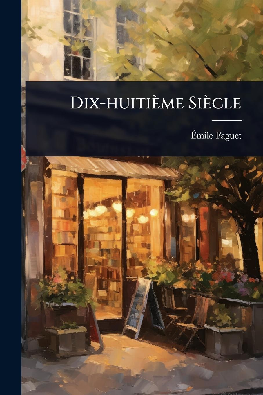 Kniha Dix-huitième Siècle 