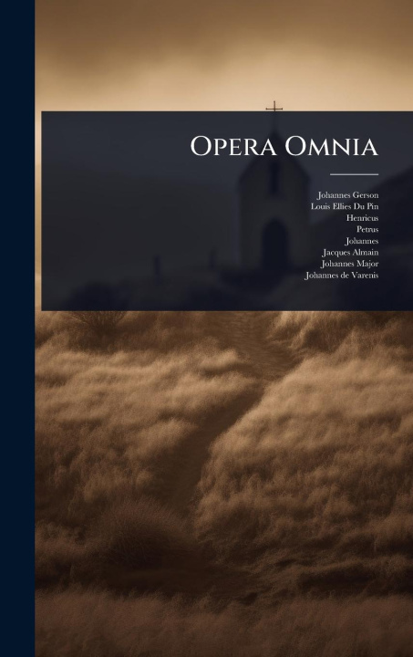 Kniha Opera Omnia 