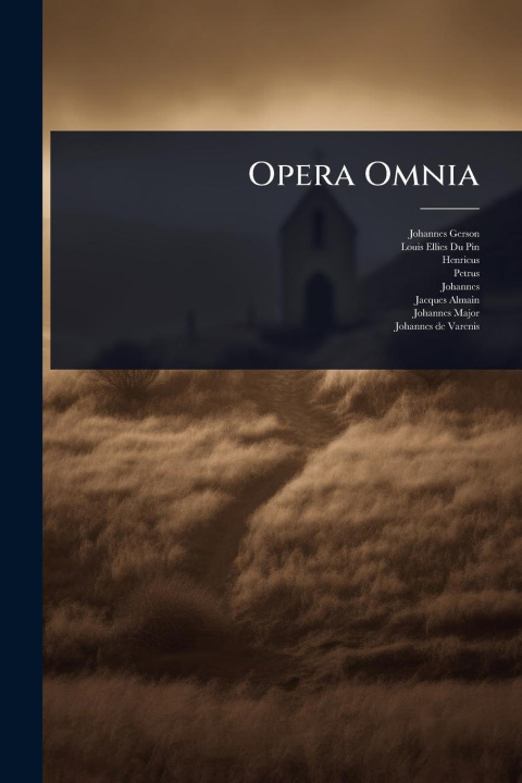 Kniha Opera Omnia 