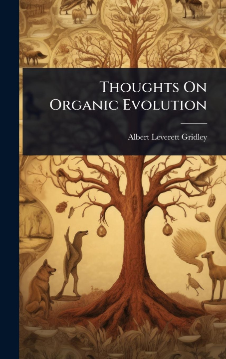 Kniha Thoughts On Organic Evolution 
