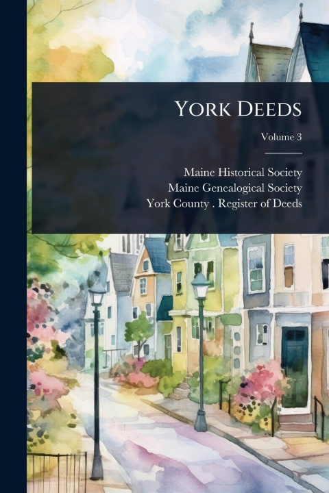 Kniha York Deeds 
