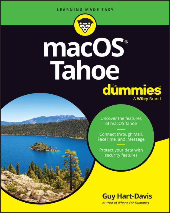 Livro macOS Tahoe for Dummies Hart-Davis