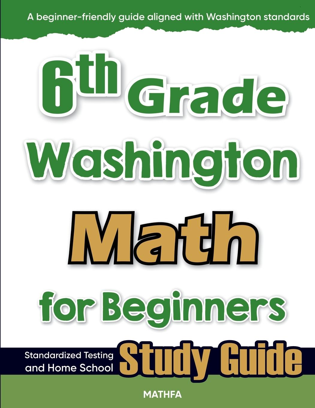 Kniha 6th Grade Washington Math for Beginners 