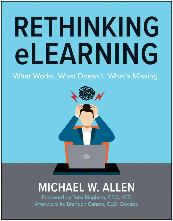 Kniha Rethinking Elearning ALLEN MICHAEL W