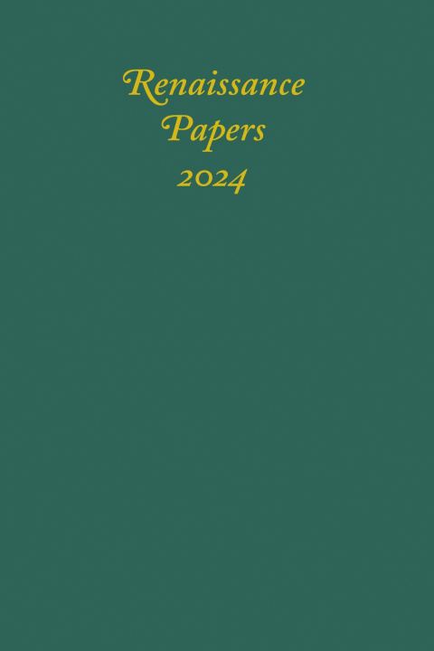 Knjiga Renaissance Papers 2024 Jim Pearce