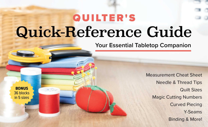 Kniha Quilter's Quick-Reference Guide C&T