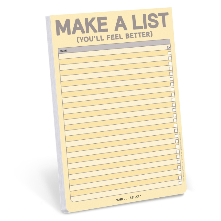 Kniha Make a List: Classic Pad Knock Knock