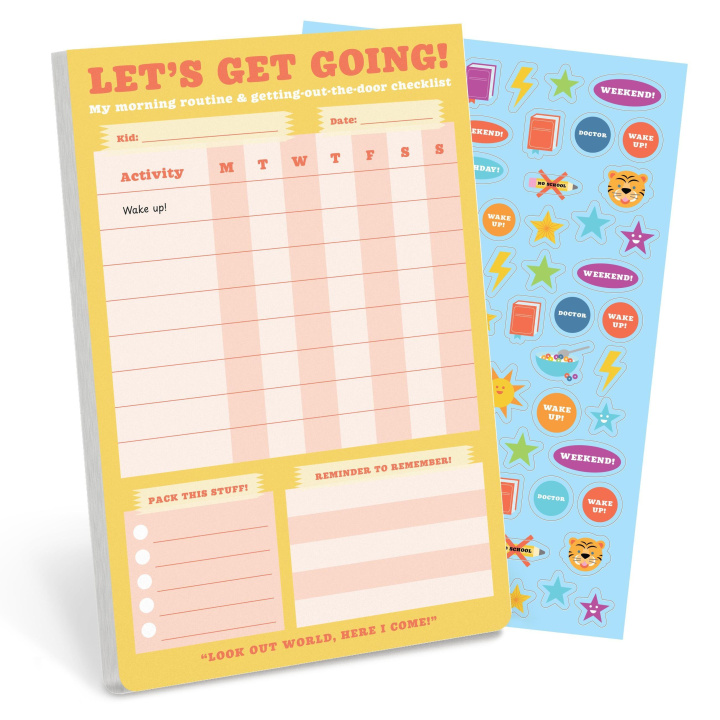 Knjiga Let's Get Going!: Can-Do Pad Knock Knock