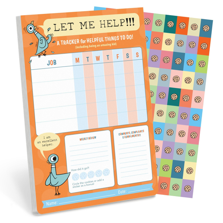 Knjiga Let Me Help!: A Pigeon Can-Do Chart 