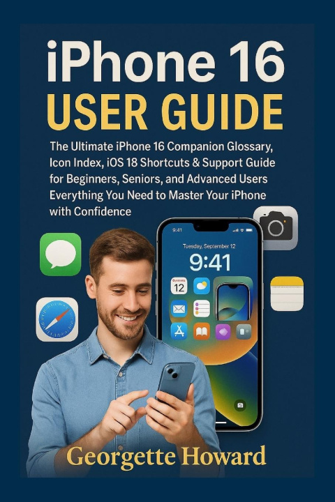 Kniha iPhone 16 User Guide 