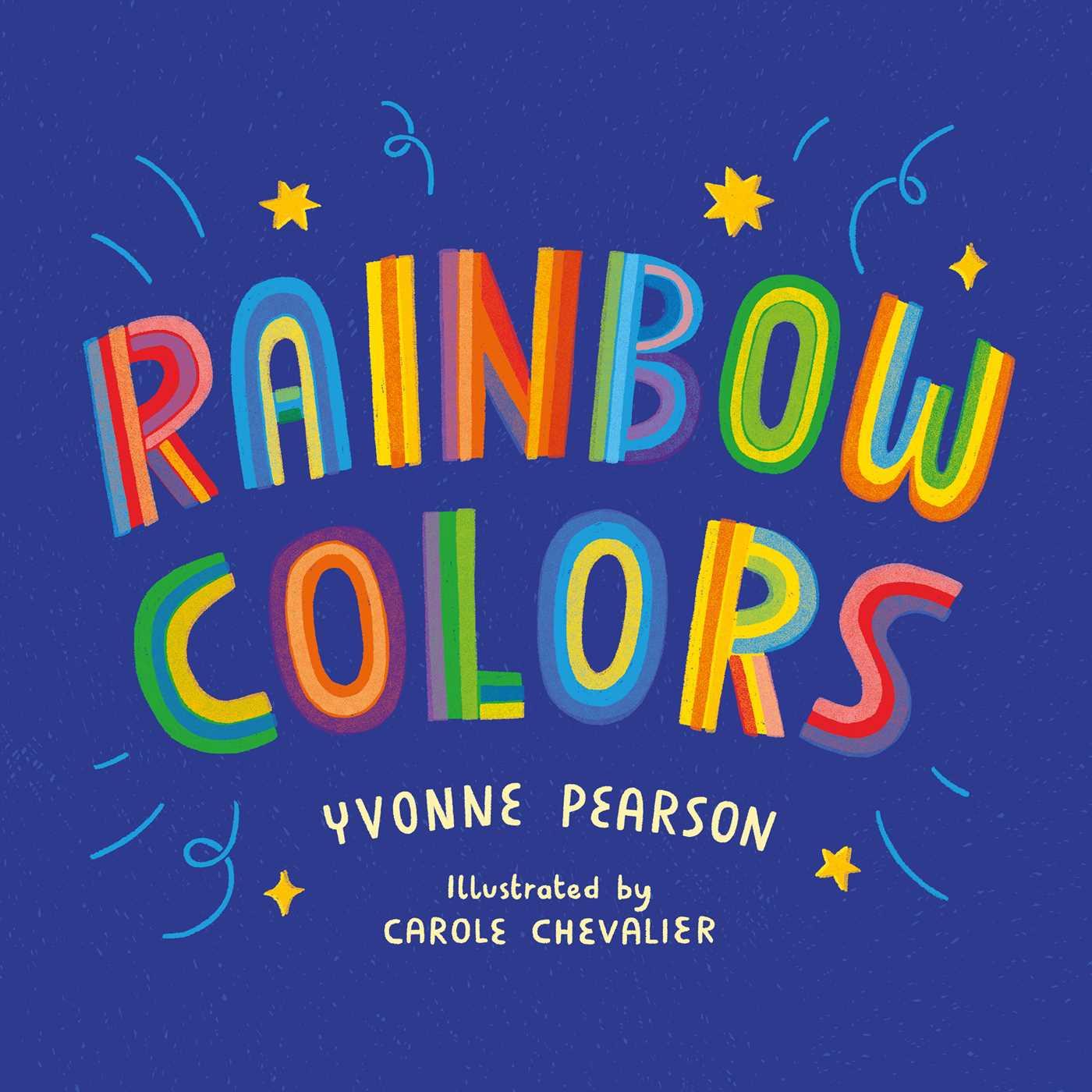 Kniha Rainbow Colors Carole Chevalier