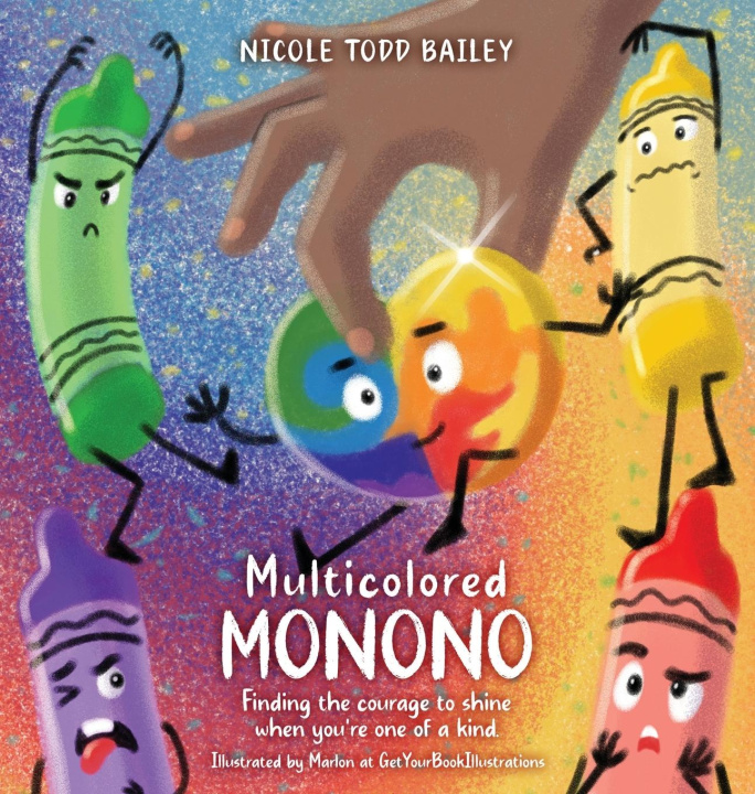 Knjiga Multicolored Monono Getyourbookillustrations