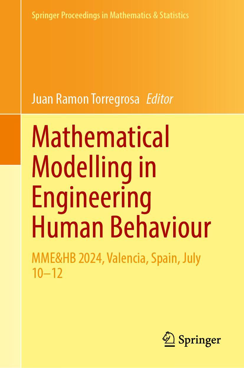 Kniha Mathematical Modelling in Engineering Human Behaviour Juan Ramon Torregrosa