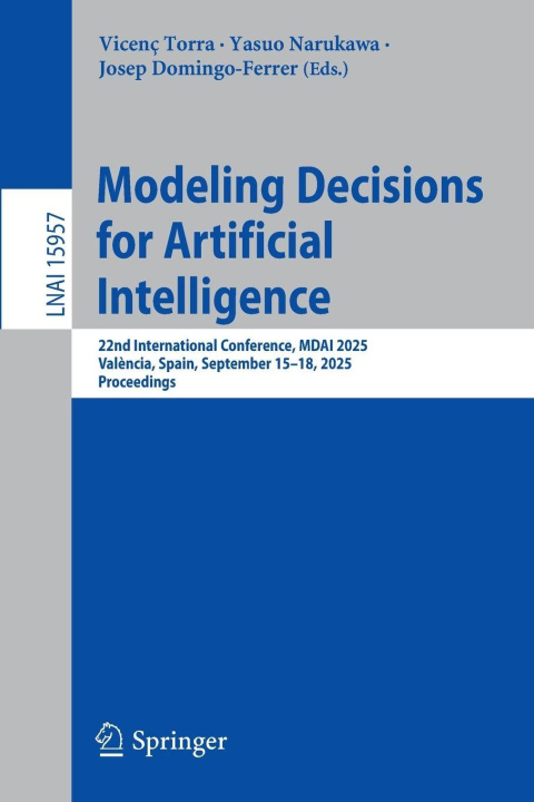 Kniha Modeling Decisions for Artificial Intelligence Yasuo Narukawa