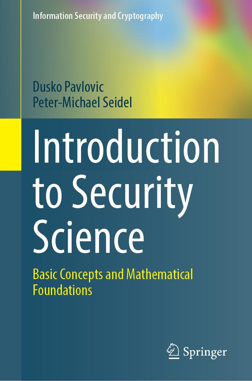 Kniha Introduction to Security Science Peter-Michael Seidel