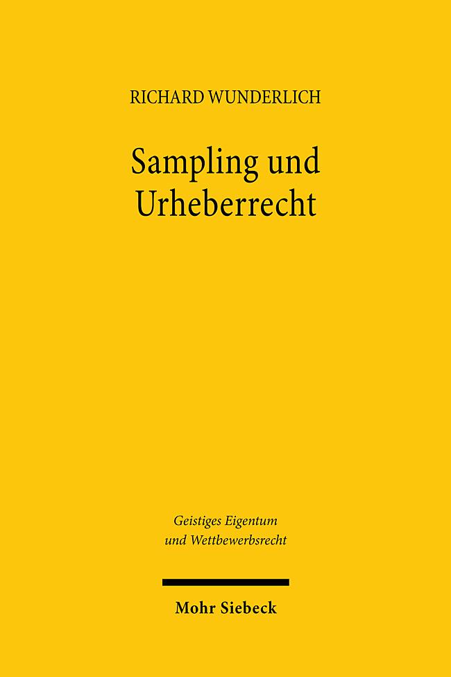 Книга Sampling und Urheberrecht Wunderlich