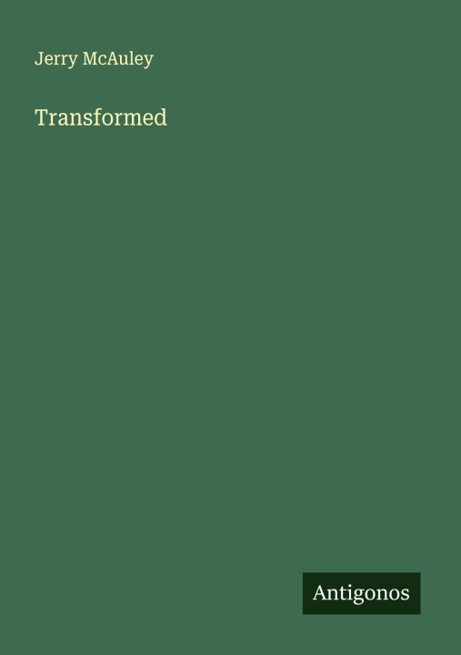 Kniha Transformed 