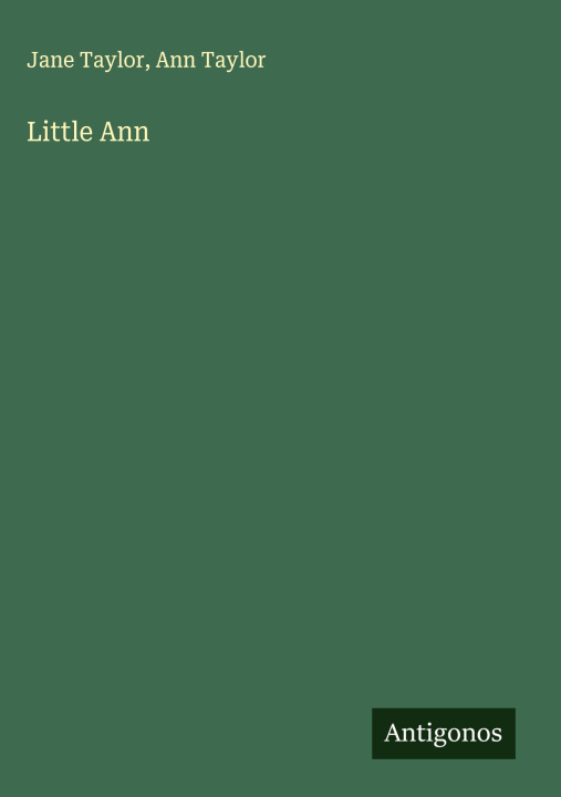 Книга Little Ann Ann Taylor