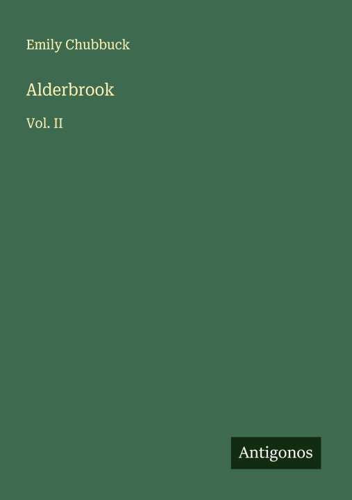 Kniha Alderbrook 