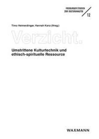 Knjiga Verzicht Hannah Kanz