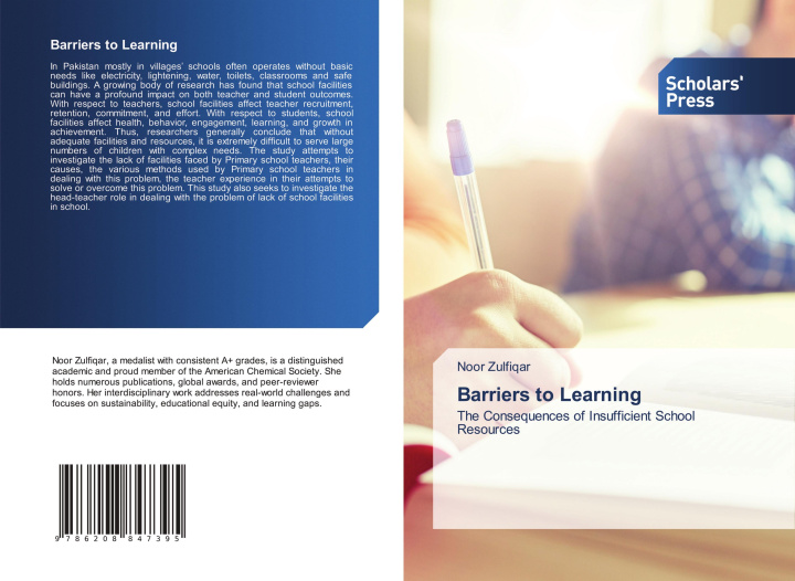 Kniha Barriers to Learning Noor Zulfiqar