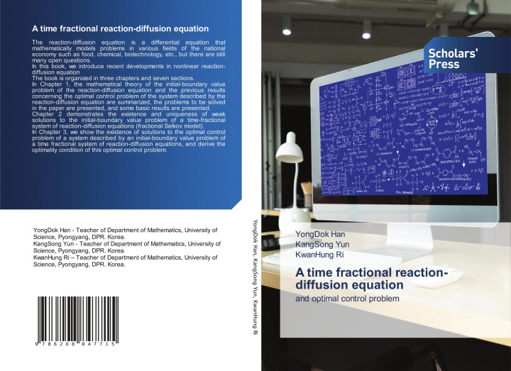 Kniha A time fractional reaction-diffusion equation KangSong Yun