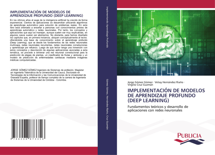 Kniha IMPLEMENTACIÓN DE MODELOS DE APRENDIZAJE PROFUNDO (DEEP LEARNING) Velssy Hernández Riaño