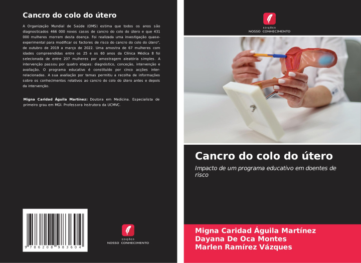 Kniha Cancro do colo do útero Dayana de Oca Montes