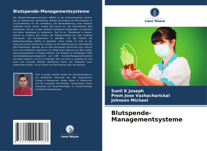Buch Blutspende-Managementsysteme Prem Jose Vazhacharickal