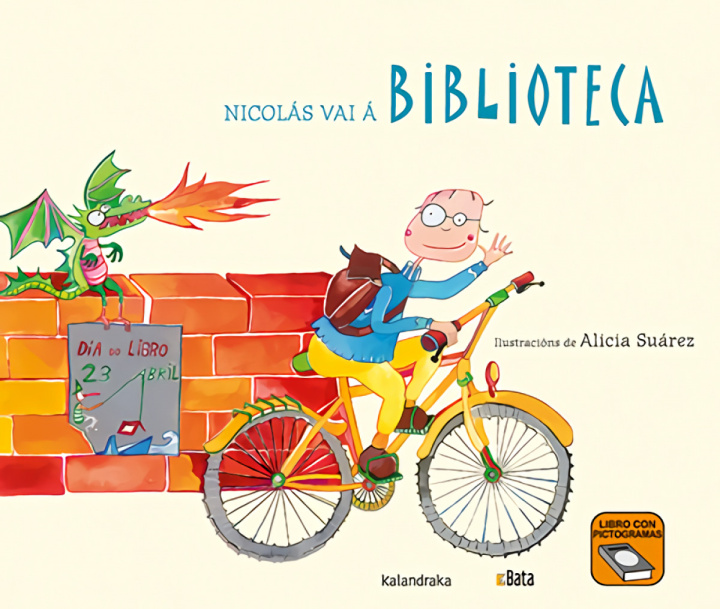 Kniha Nicolás vai á biblioteca Asociación Bata