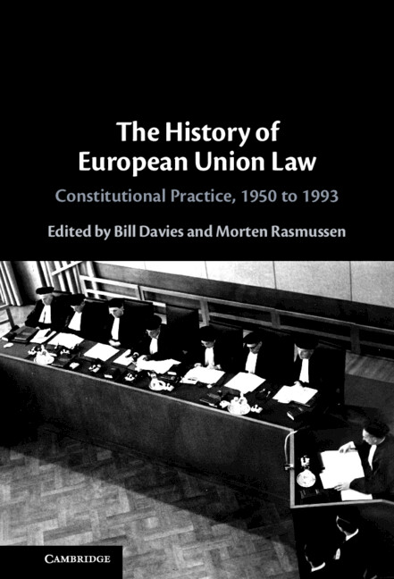 Libro The History of European Union Law Bill Davies