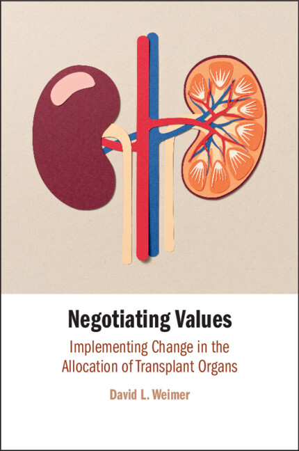 Kniha Negotiating Values David  L. Weimer