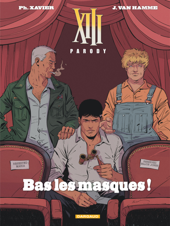 Carte XIII Parody - Bas les Masques ! Van Hamme Jean