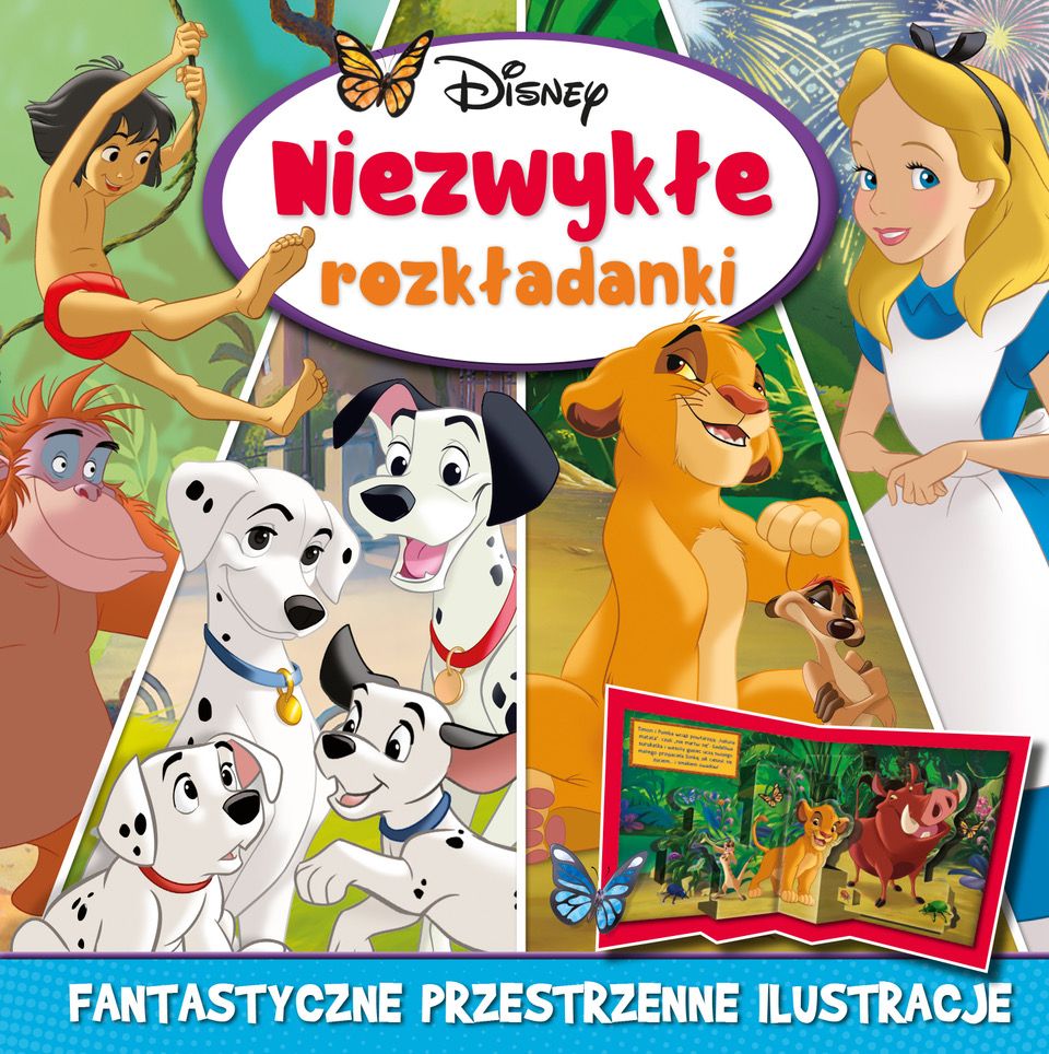 Kniha Niezwykłe rozkładanki. Disney Opracowanie zbiorowe