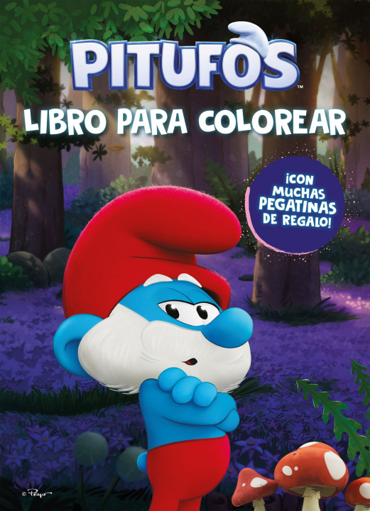 Kniha Pitufos Libro Para Colorear Los Pitufos