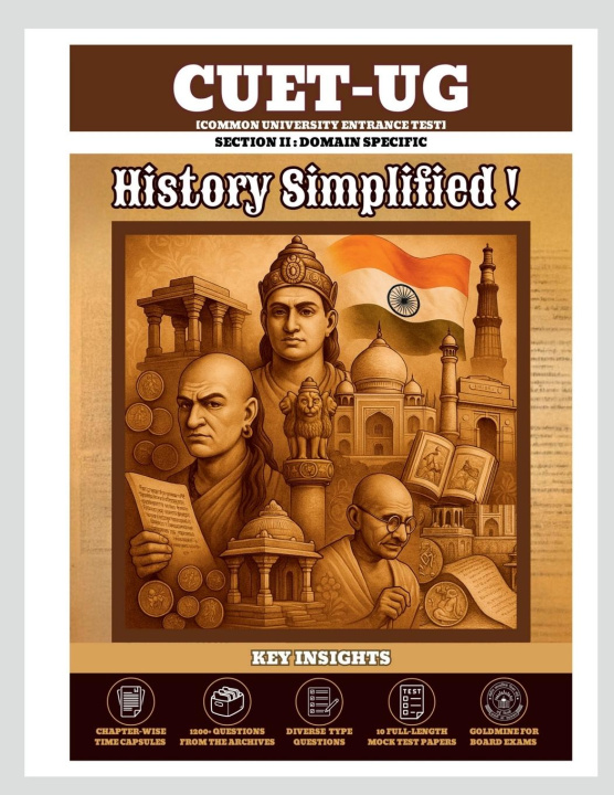 Knjiga CUET-UG History Simplified ! 