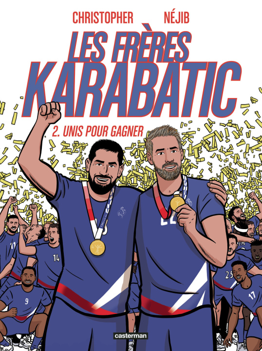 Knjiga Les Frères Karabatic 