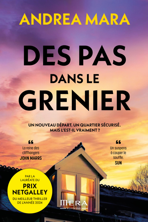 Knjiga Des pas dans le grenier Andrea Mara