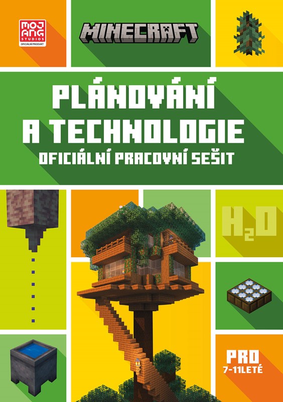 Buch Minecraft - Plánování a technologie (7 - 11 let) 