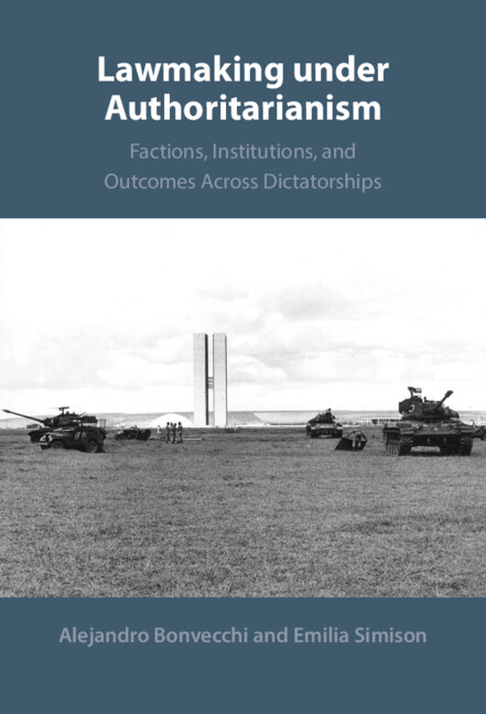 Kniha Lawmaking under Authoritarianism Alejandro Bonvecchi