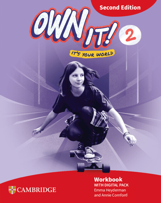 Libro Own it! Level 2 Workbook with Digital Pack Second Edition Emma Heyderman