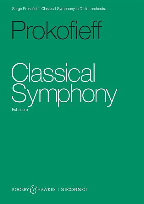 Tlačovina Classical Symphony in D 