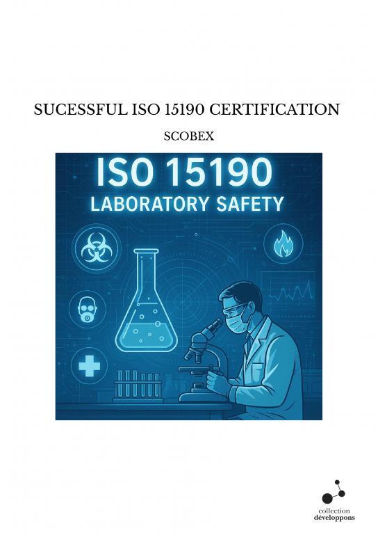 Kniha SUCESSFUL ISO 15190 CERTIFICATION SCOBEX