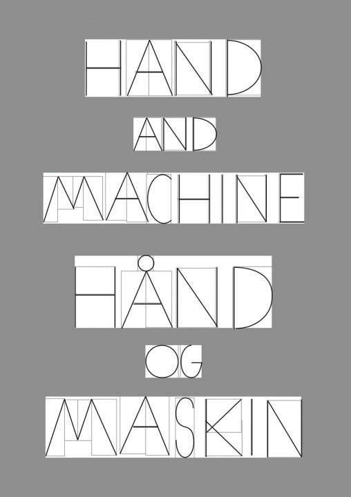 Boek Hand and Machine /anglais Kristian Wikborg Wiese
